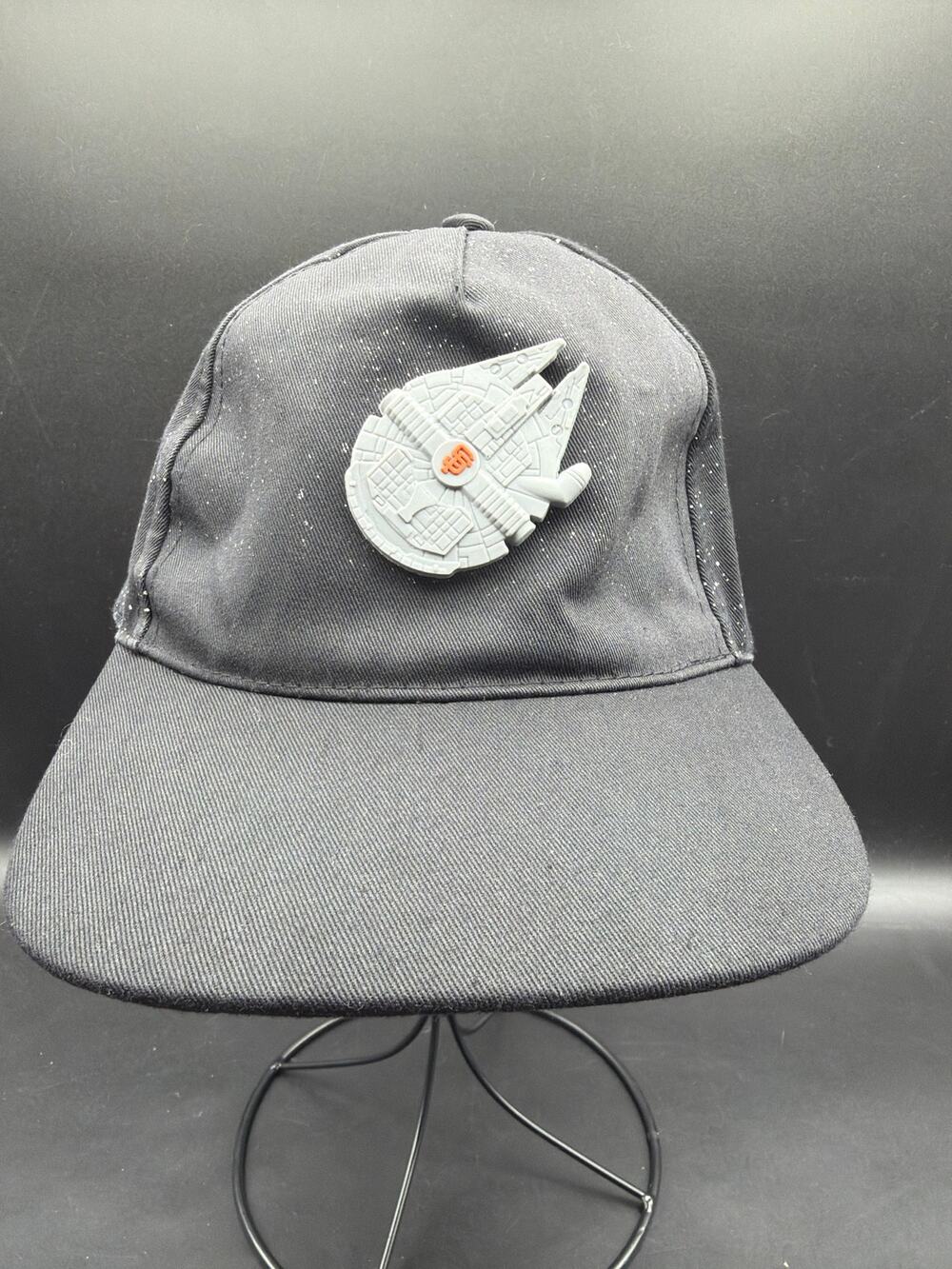 SF Giants Star Wars Millennium Falcon Adult Snapback Hat Gray MLB Disney Cap
